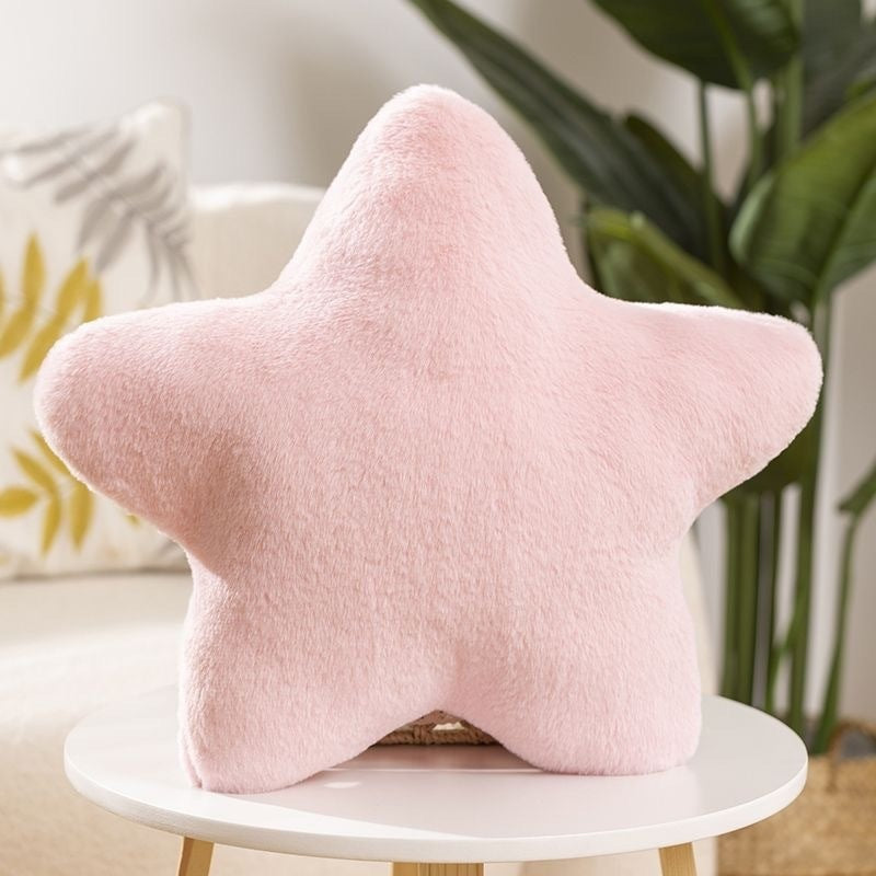 Cute Star Shaped Plush Pillow 3-Piece Set – Decorative Cushions for Sofa, Bedroom & Kids Room
