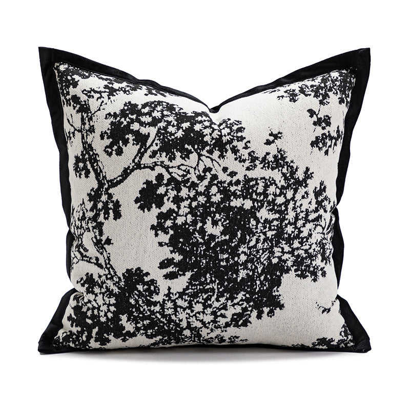 Minimalist Black - White Art Pillow Set | Mixed Sizes | Wabi - Sabi Living Room Decor
