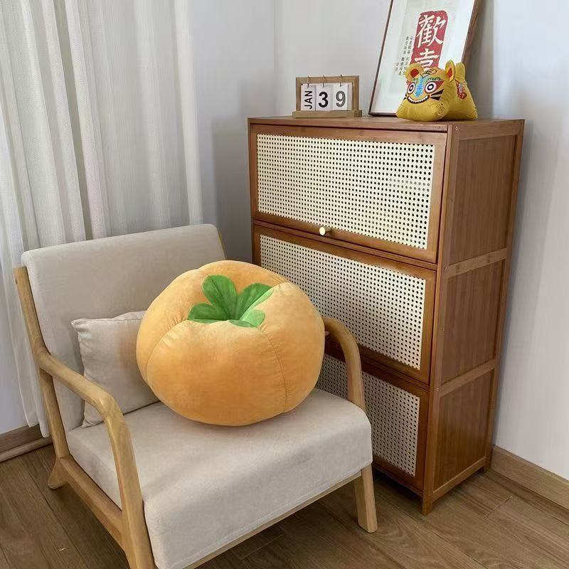 Fruit & Vegetable Shaped Pillow Set – Plush Floor Cushions, Sofa Throw Pillows, Creative Home Décor Cushions
