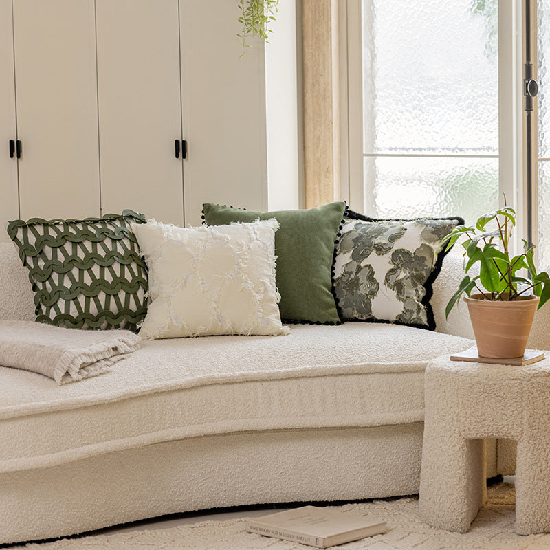 Nature - Inspired Forest Pillow Set | Mixed Sizes | Living Room Greenery - Themed Decor