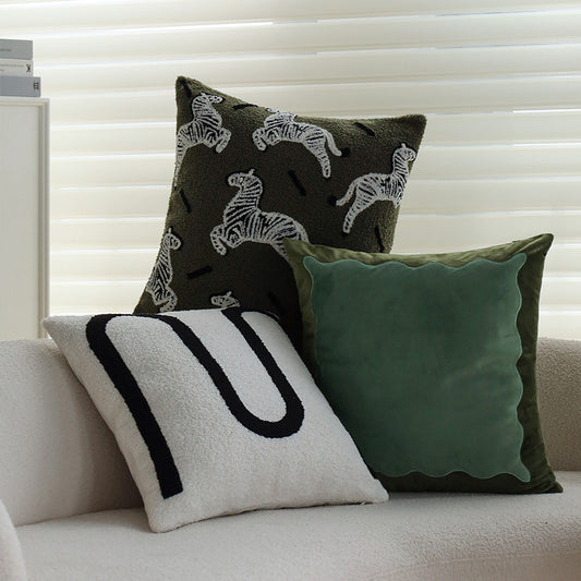 Creative Throw Pillow Set of 3 – Decorative Cushion Covers for Sofa, Bed, and Living Room