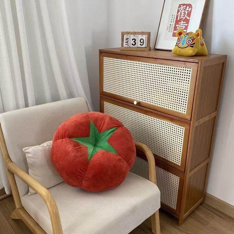 Fruit & Vegetable Shaped Pillow Set – Plush Floor Cushions, Sofa Throw Pillows, Creative Home Décor Cushions